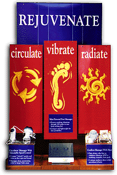 Retail massage product window signage