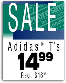 Sale sign concept