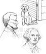 Textbook spot: pen & ink