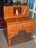Faux antique desk